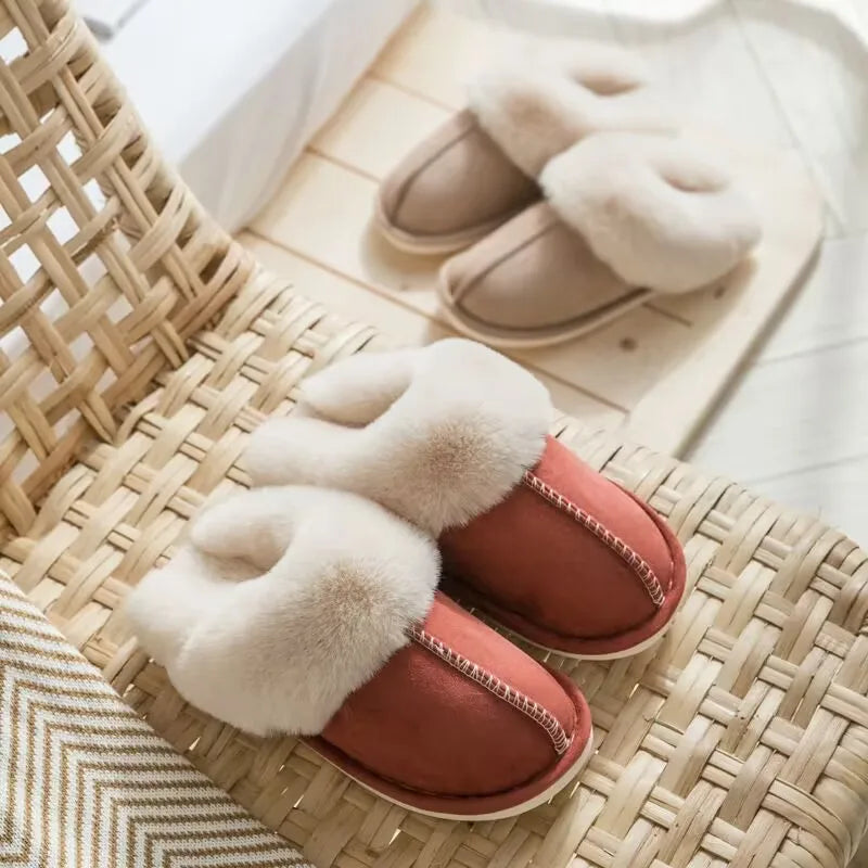 Winter 2025 Warm Soft plush slippers