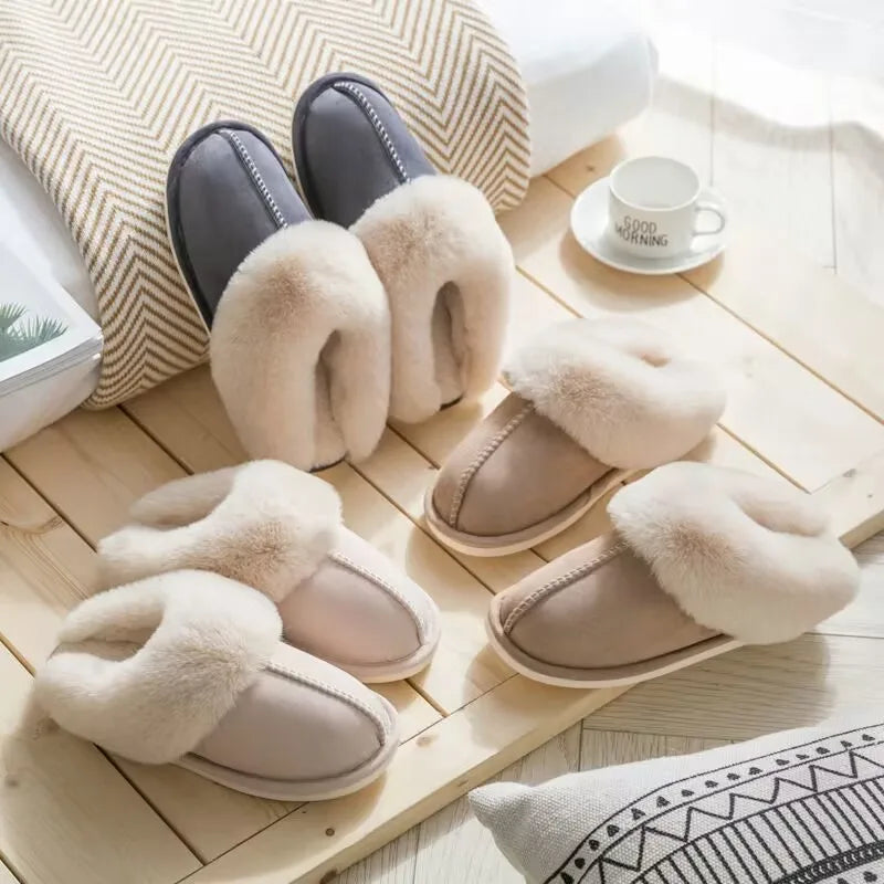 Winter 2025 Warm Soft plush slippers