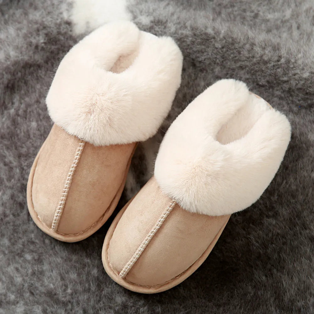 Winter 2025 Warm Soft plush slippers