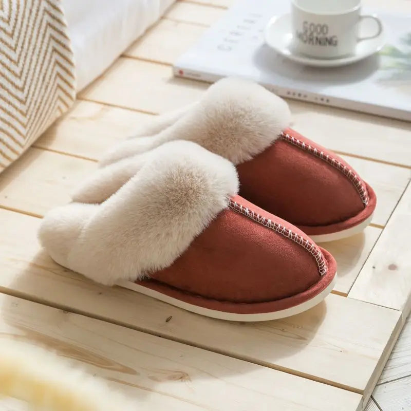 Winter 2025 Warm Soft plush slippers